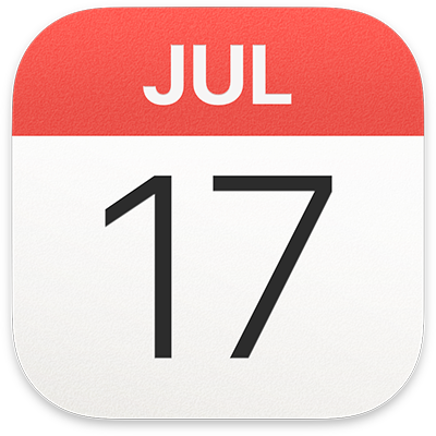 Apple Calendar logo